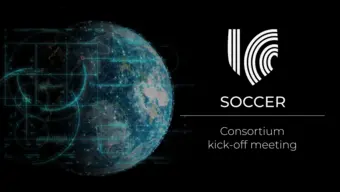 Slajd z napisem Soccer - Consortium Kick off meeting